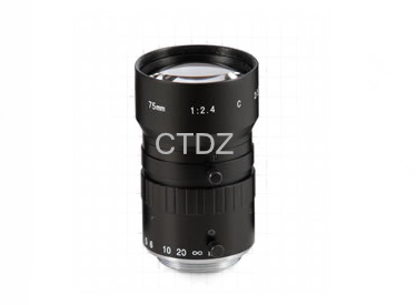 CT23FM7524C-2MP高清镜头75mm定焦手动光圈200万2/3"幅面