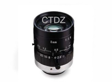 CT12FM0814C-2MP高清镜头8mm FA/MV/ITS镜头200万1/2"幅面