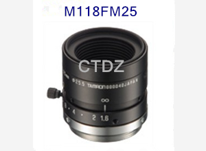 腾龙M118FM25工业定焦镜头25mmC口1/1.8"手动光圈F1.6-16