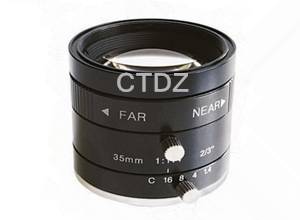 CT23FM3514C-1.5MP高清FA镜头C口35mm150万像素2/3"光圈F1.4