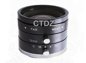 CT23FM1214C-1.5MP高清FA镜头C口12mm150万像素2/3"光圈F1.4