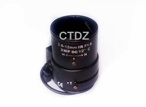 CT12VD2812CIR-2MP自动光圈2.8-12mm高清200万1/2" 高清监控