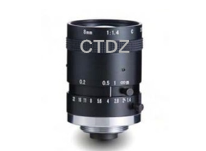 CT23FM0814CB-5MP高清工业镜头8mm500万2/3"机器视觉FA