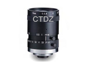 CT12FM0614CB-5MP高清工业镜头6mm500万1/2"机器视觉FA