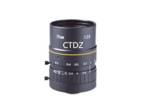 CT11FM7520CB-5MP高清镜头75mm手动光圈500万像素1" FA
