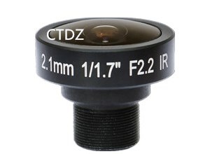 CT117FF2122M12-8MP鱼眼镜头焦距2.1mm M12接口1/1.7"