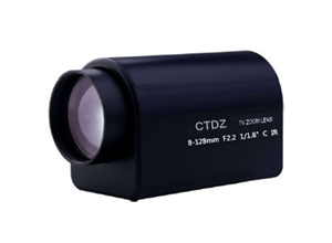 CT118ZD08128IR2MP高清电动变倍镜头1/1.8英寸8-128mm 200万 16倍
