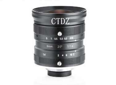 CT23FM0614CA-5MP高清镜头6mm500万2/3"机器视觉FA（ITS选）