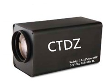 CT118ZD075325IR2MP高清电动变焦镜头1/1.8英寸7.5-325mm200万透雾镜头43倍
